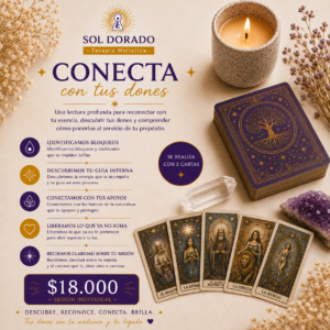 Lectura Conexión con tus dones- 5 Cartas