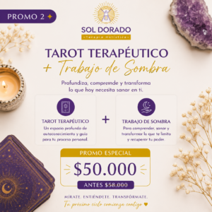 Promo: Tarot Terapéutico + Trabajo de Sombra