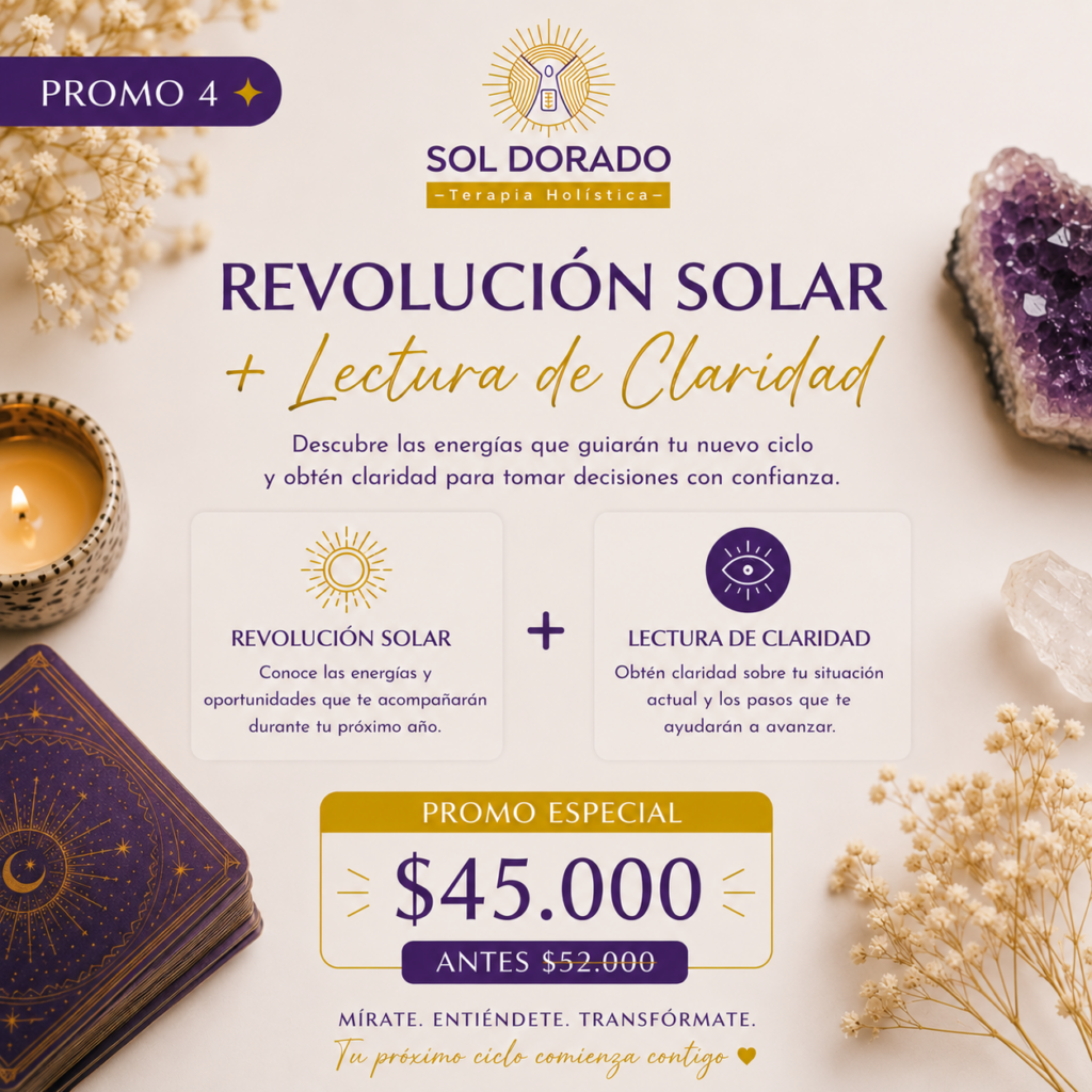 Promo: Revolución Solar + Lectura de Claridad